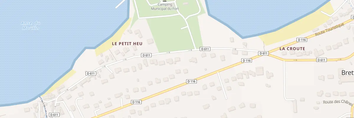 Plan du 44 Rte du Fort à Bretteville