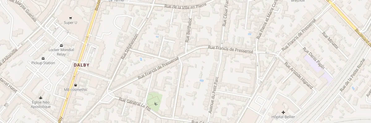 Plan du 69 Rue Francis de Pressensé à Nantes