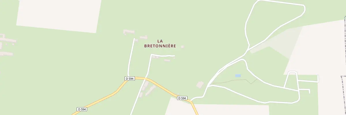 Plan du 5095B La Bretonniere à Longueville