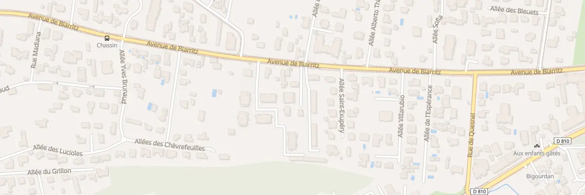 Plan du 67 Av de Biarritz à Anglet