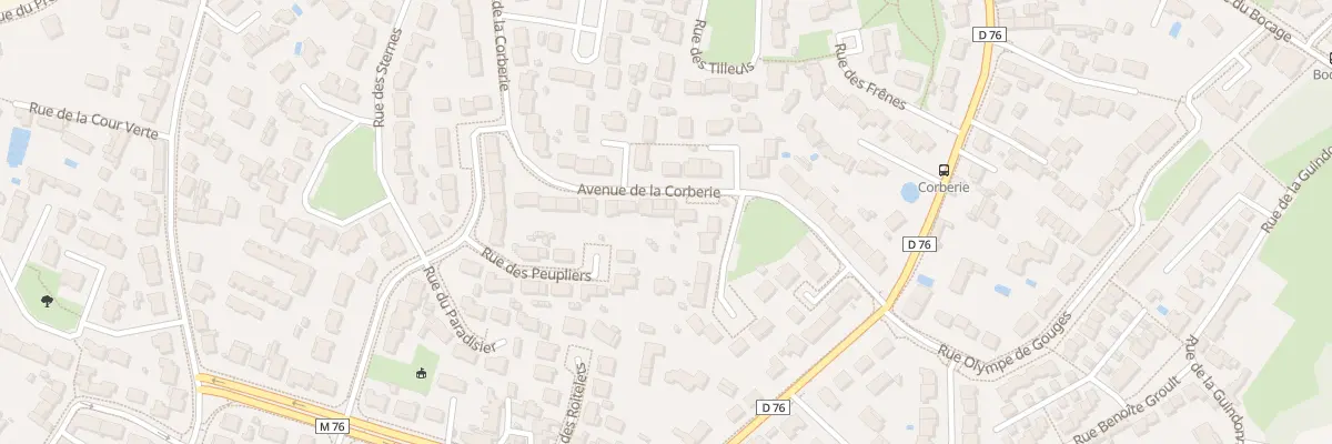 Plan du 7B Av de la Corberie aux Sorinières