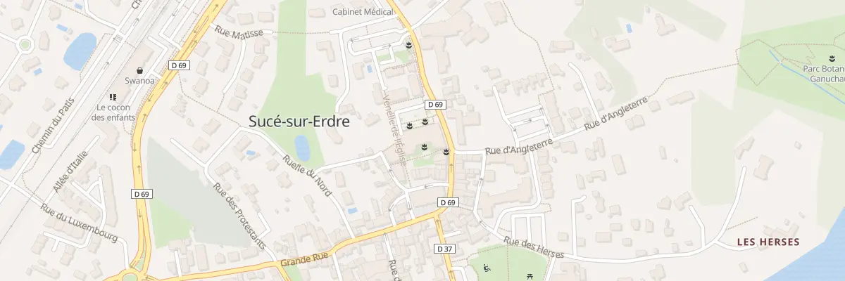 Plan du 14 Sq Pasteur à Sucé-sur-Erdre