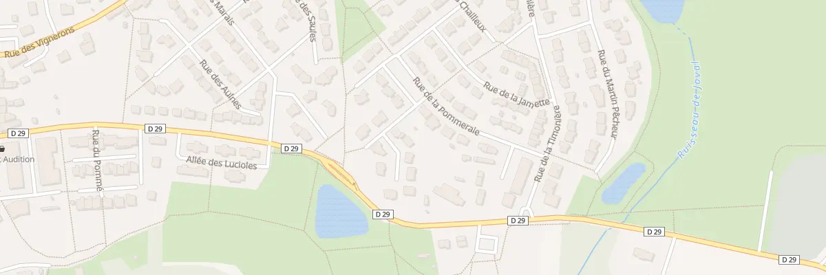 Plan du 3 Rue de la Dourdaine à Acigné