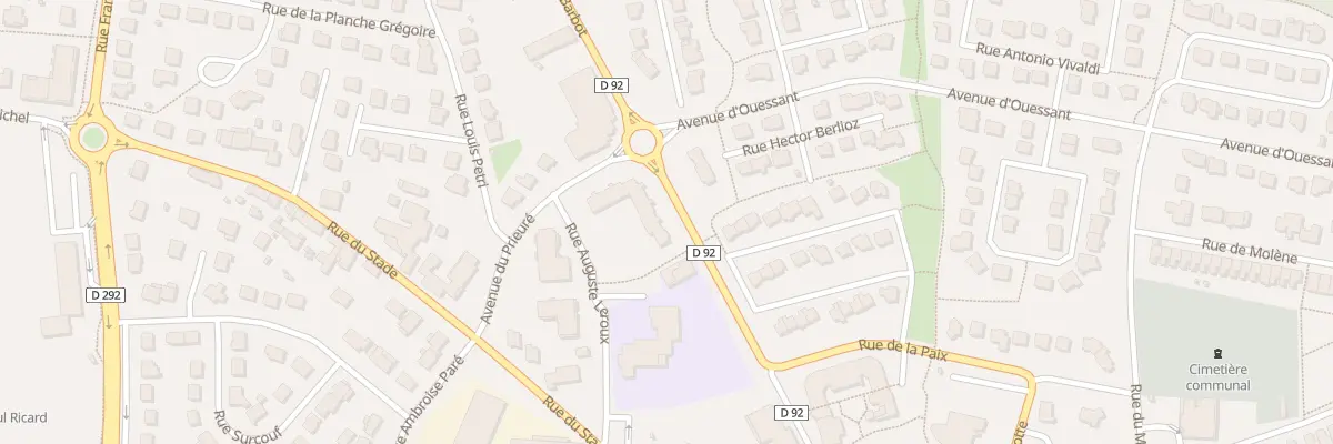 Plan du 33 Bd Barbot à Noyal-sur-Vilaine