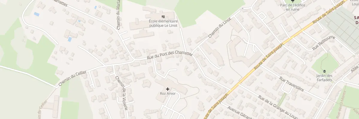 Plan du 68 Rue du Port des Charrettes à Nantes