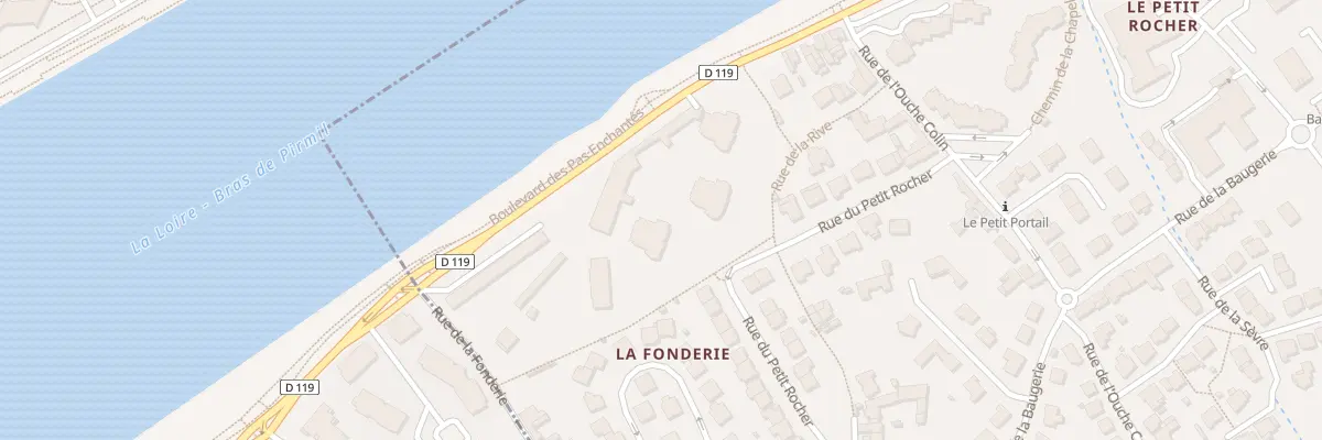 Plan du 8C Bd Pas Enchantes à Saint-Sébastien-sur-Loire
