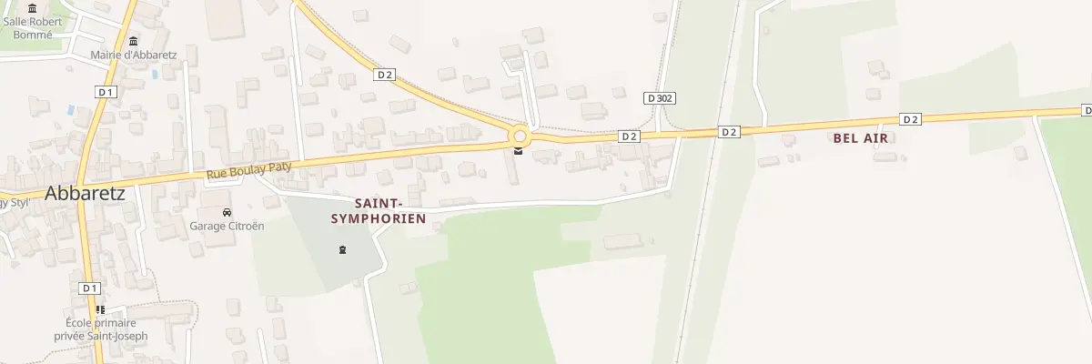 Plan du 46 Rue Boulay Paty à Abbaretz