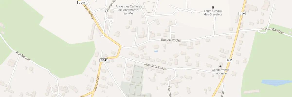 Plan du 7B Rue du Rocher à Montmartin-sur-Mer