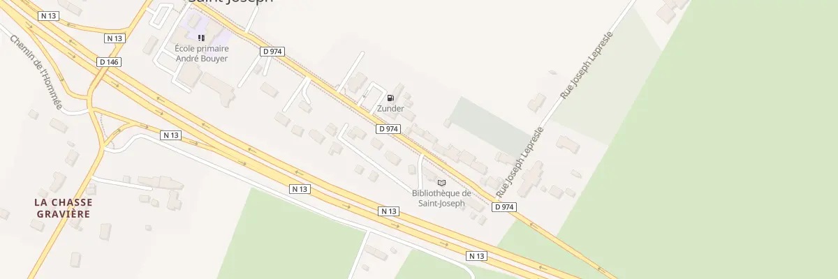 Plan du 22 Le Bourg à Saint-Joseph
