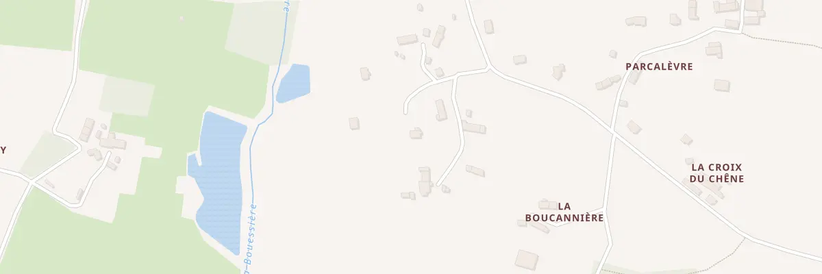 Plan du 343 La Boutelais à Val-Couesnon