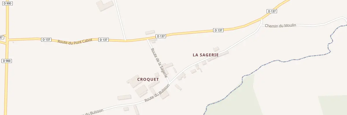 Plan du 5087 La Sagerie à Doville