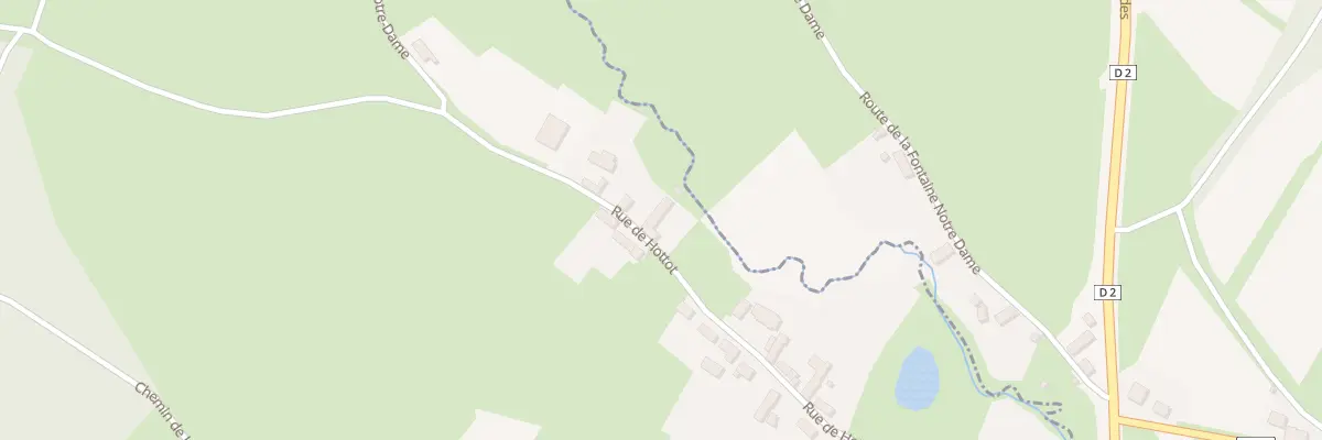 Plan du 154 Rue de Hottot à Créances