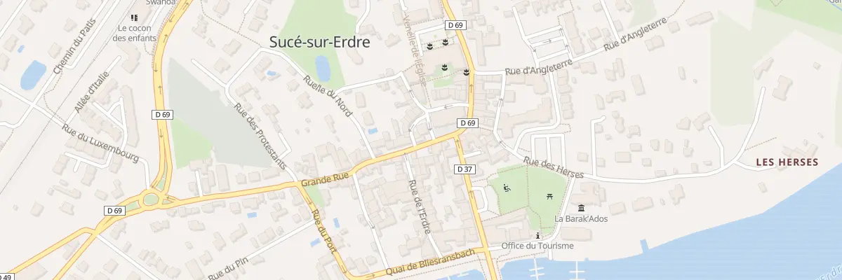 Plan du 24 Grande Rue à Sucé-sur-Erdre