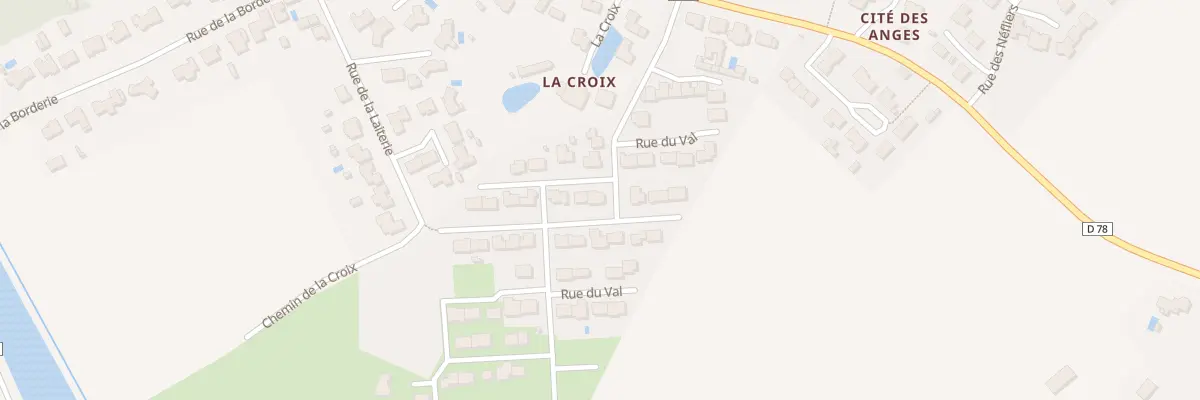 Plan du 26 Rue du Val à Beaufou