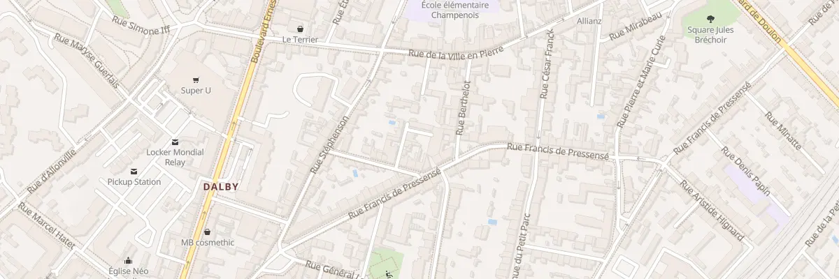 Plan du 8 Imp Antoine Français à Nantes