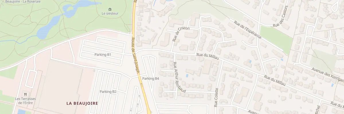 Plan du 79 Rue du Millau à Nantes