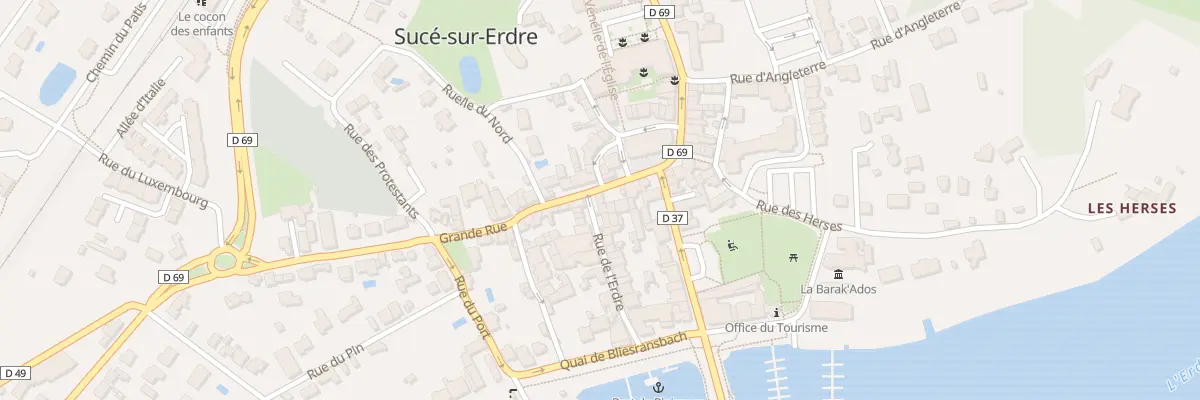 Plan du 35 Grande Rue à Sucé-sur-Erdre