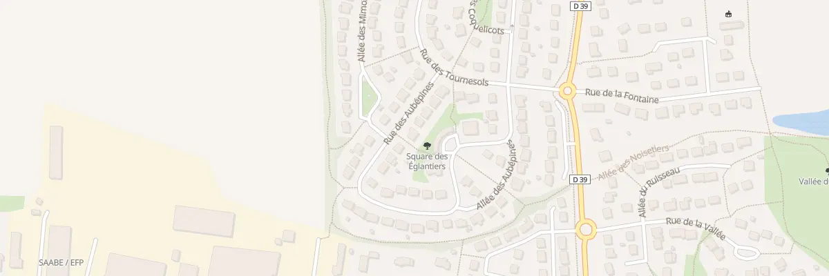 Plan du 26 Rue des Aubépines à Domloup