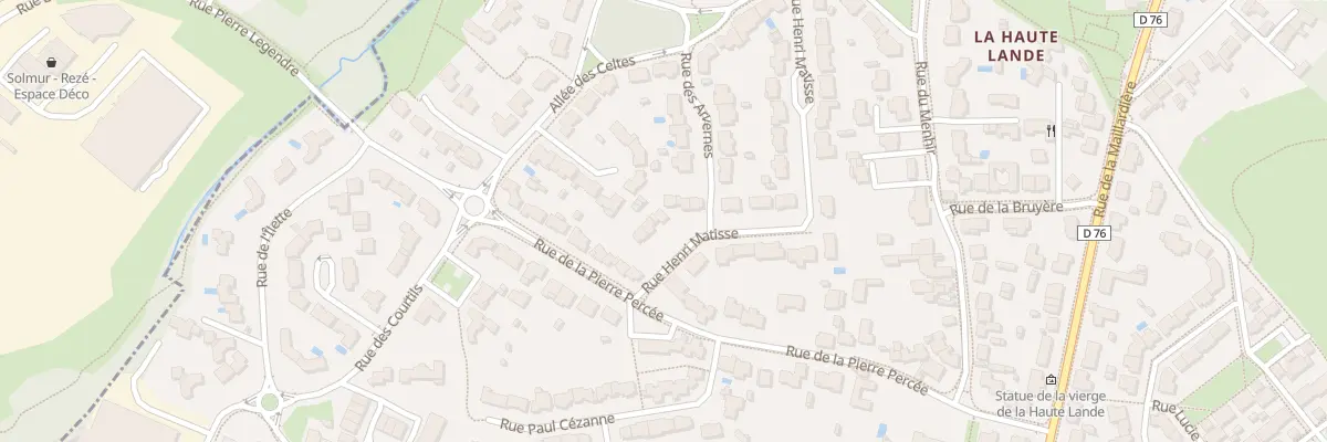Plan du 5 Rue Henri Matisse aux Sorinières