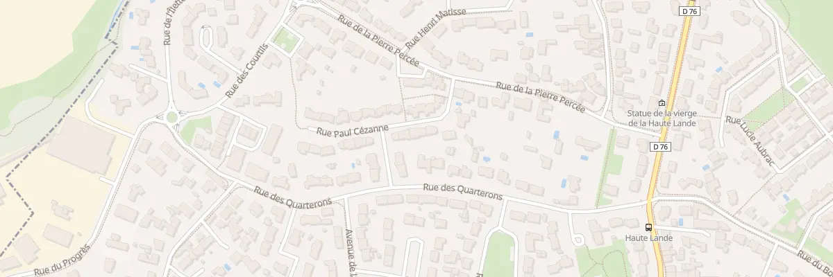 Plan du 17 Rue Paul Cézanne aux Sorinières