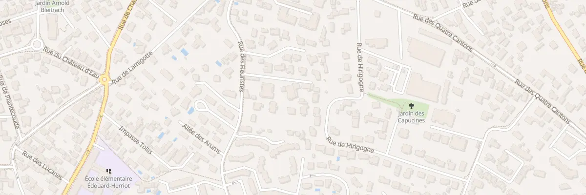 Plan du 15B Rue des Fleuristes à Anglet