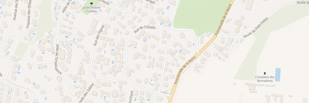 Plan du 9 Rue de Chisdits à Anglet