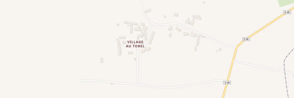 Plan du 1 Village au Torel Boisroger à Gouville-sur-Mer