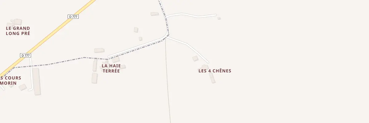 Plan du 1 Les Quatre Chenes à Janzé