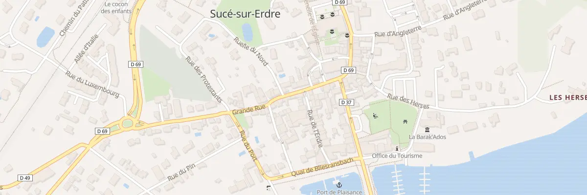 Plan du 77 Grande Rue à Sucé-sur-Erdre
