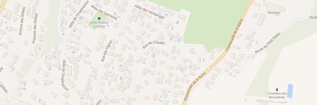 Plan du 13 Rue de Chisdits à Anglet