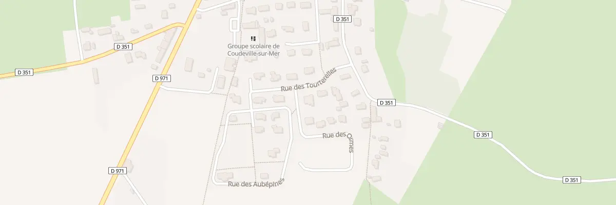 Plan du 5 Rue des Tourterelles à Coudeville-sur-Mer