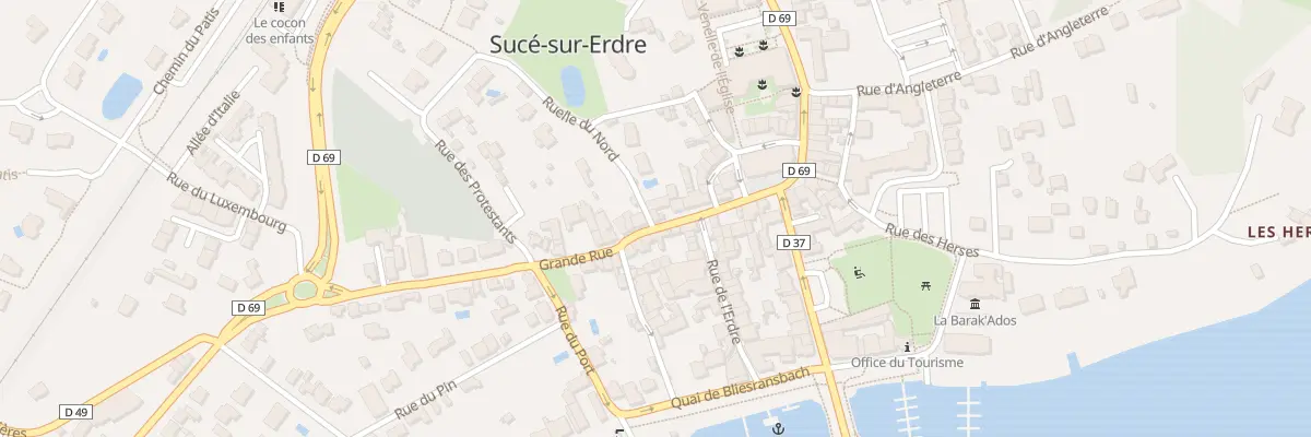 Plan du 78 Grande Rue à Sucé-sur-Erdre