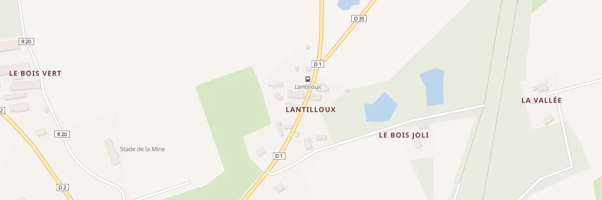Plan du 9 Lantilloux à Abbaretz