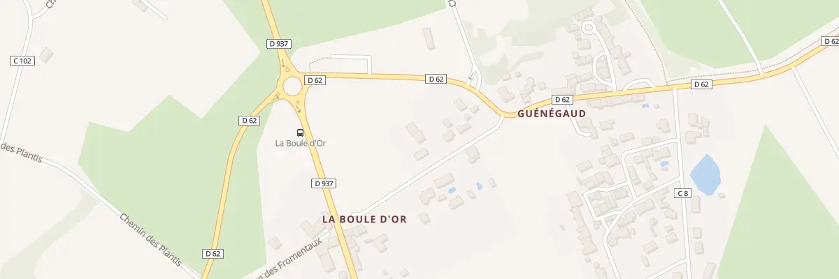 Plan du 23B La Boule d’Or au Bignon