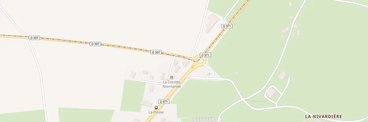 Plan du 29 Rue de la Plesse à Coudeville-sur-Mer