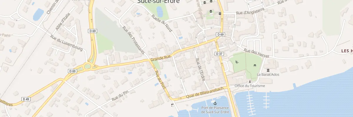 Plan du 107 Grande Rue à Sucé-sur-Erdre