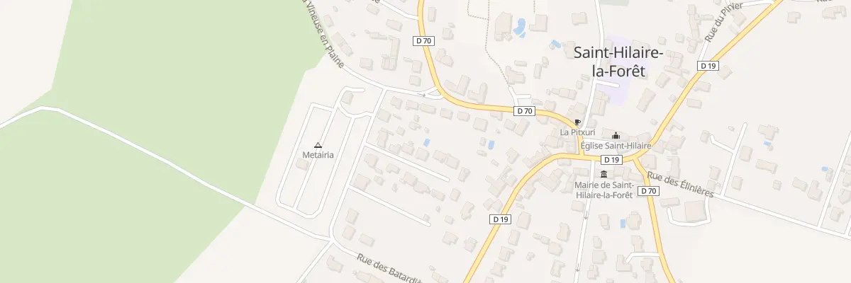 Plan du 4 Rue du Champ du Moulin à Saint-Hilaire-la-Forêt