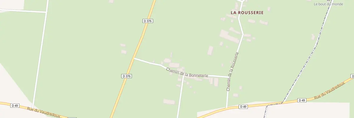 Plan du 3B Che de la Bonneterie à Regnéville-sur-Mer