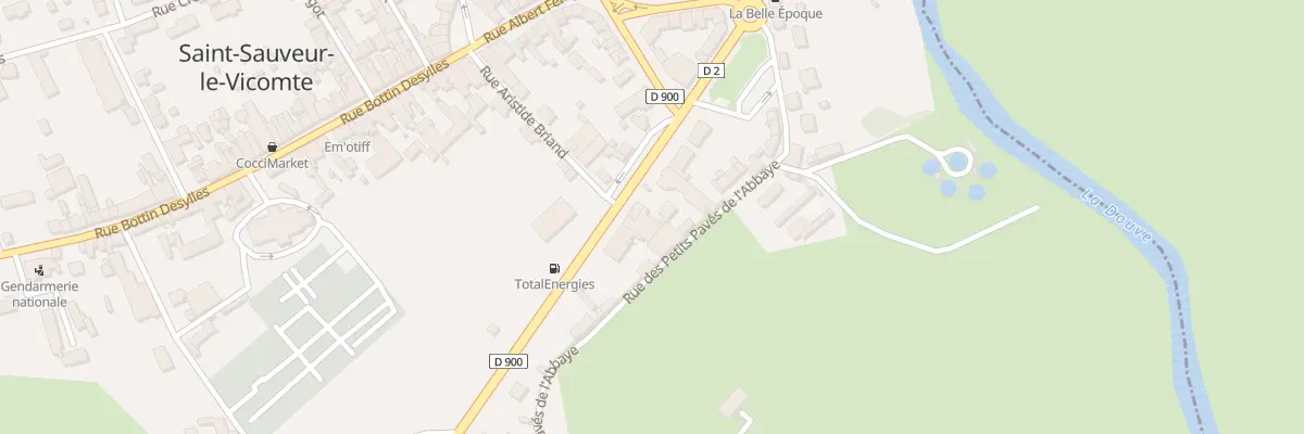 Plan du 23A Av Division Leclerc à Saint-Sauveur-le-Vicomte