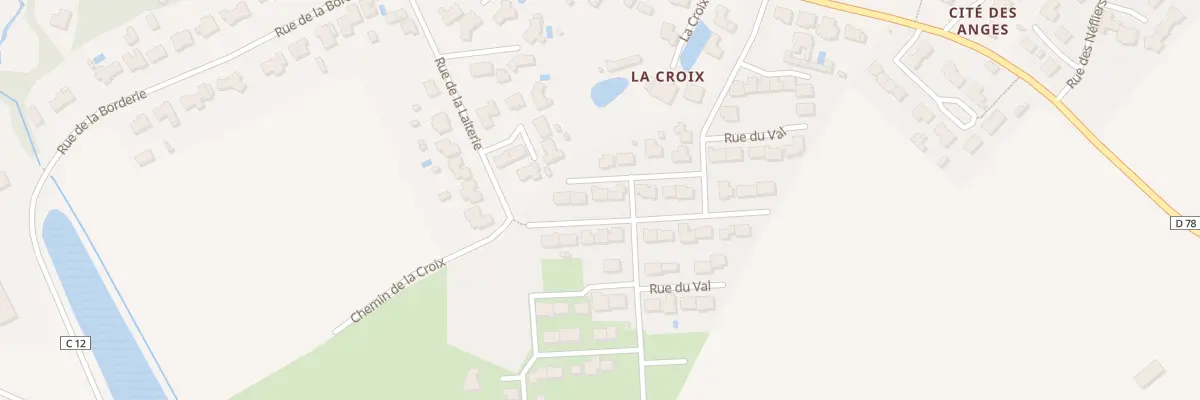 Plan du 18 Rue du Val à Beaufou