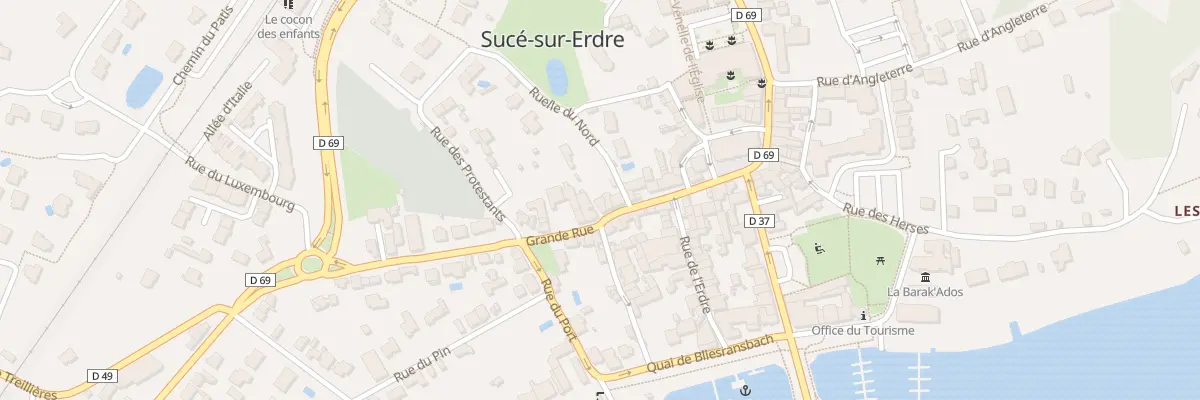 Plan du 104 Grande Rue à Sucé-sur-Erdre