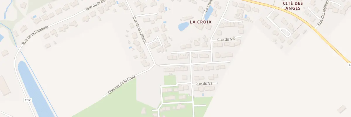 Plan du 16 Rue du Val à Beaufou