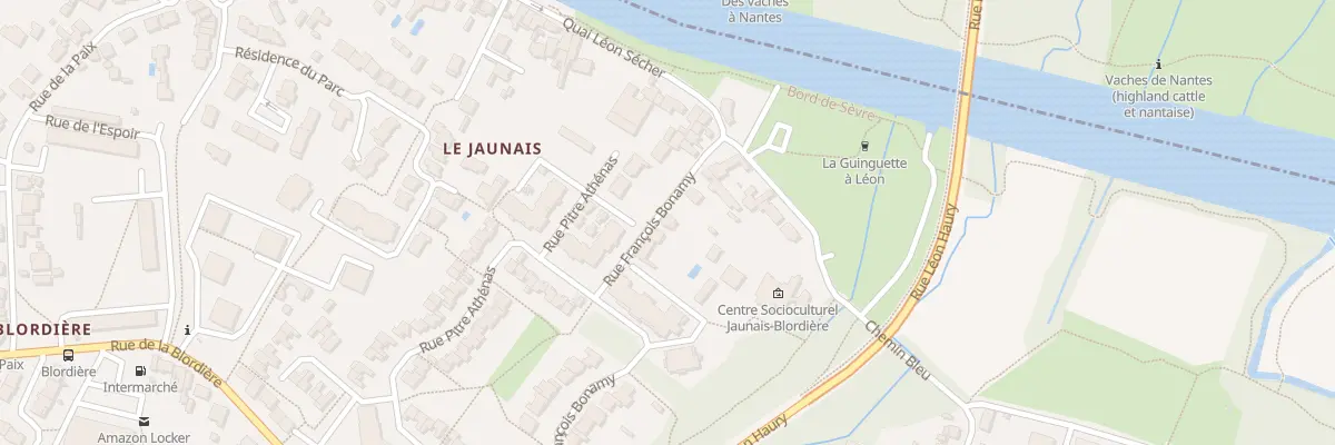 Plan du 40 Rue François Bonamy à Rezé