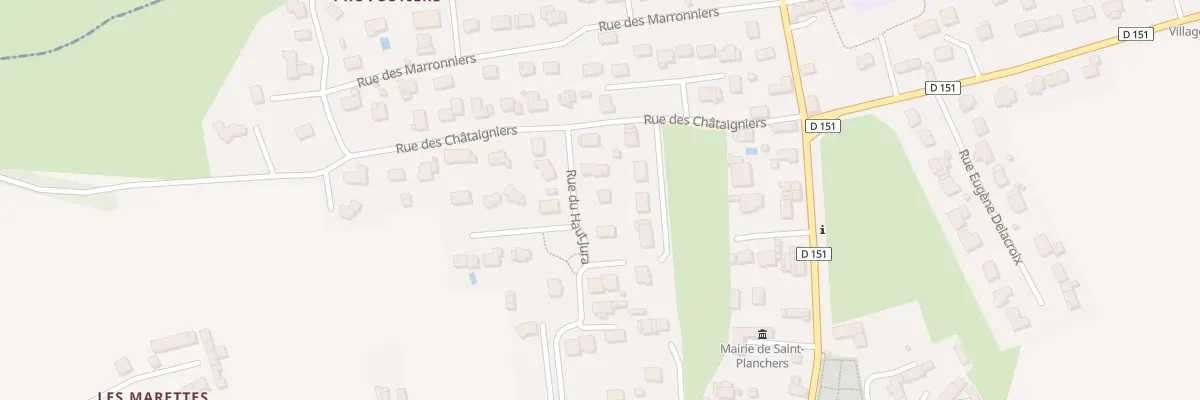 Plan du 53 Rue du Haut Jura à Saint-Planchers
