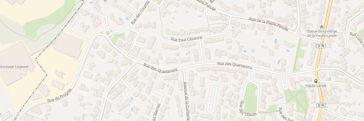 Plan du 11 Rue des Quarterons aux Sorinières