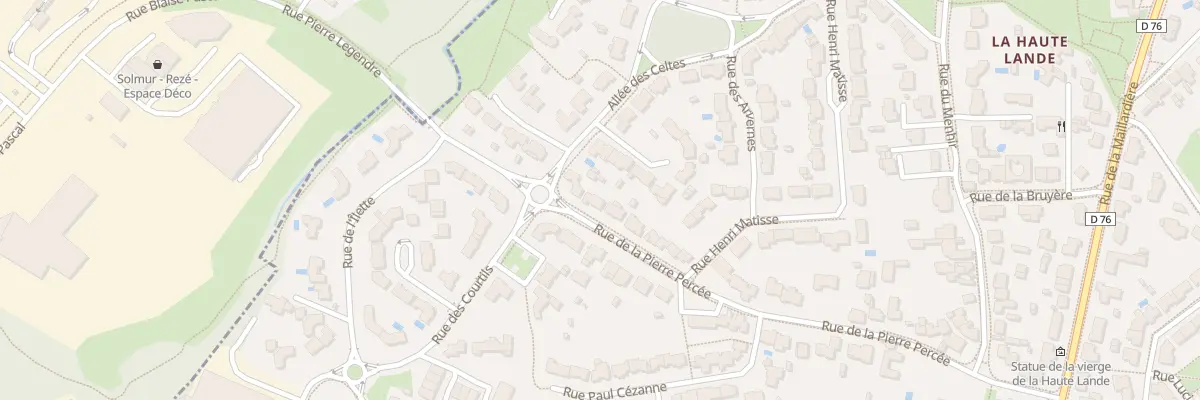 Plan du 46 Rue de la Pierre Percée aux Sorinières