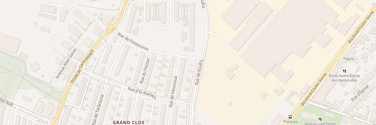 Plan du 44 Rue de Mourzouck à Nantes
