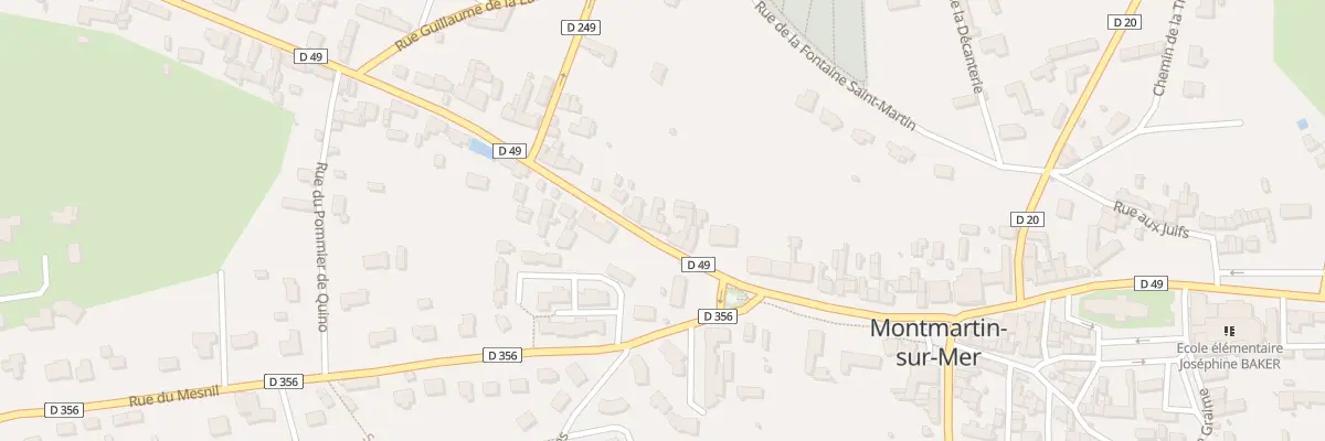 Plan du 4 Rue de la Mer à Montmartin-sur-Mer