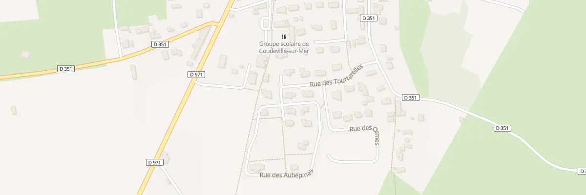 Plan du 9 Rue des Tourterelles à Coudeville-sur-Mer