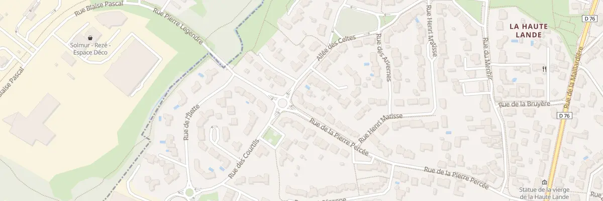 Plan du 48 Rue de la Pierre Percée aux Sorinières